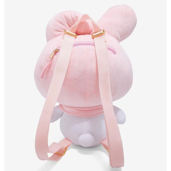 My Melody Plush Backpack Sanrio Bioworld NEW main image 5